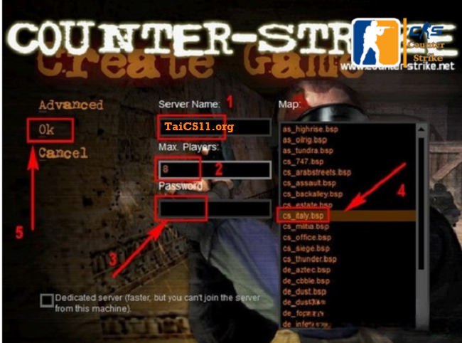 Điền thông tin phù hợp vào các lựa chọn trong hình.