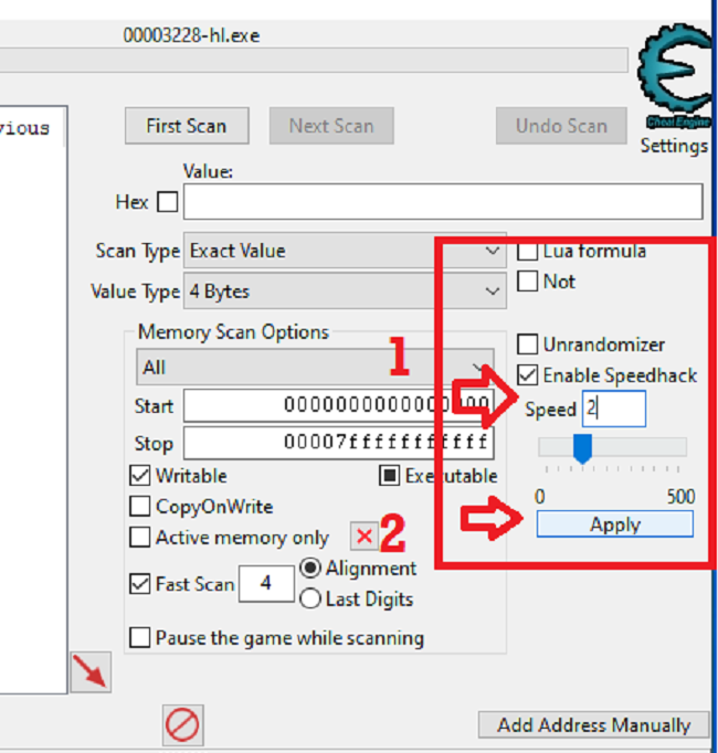 Nhập các thông số như trên và nhấn Apply