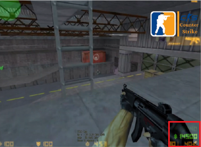 Nhấn F9 để nhận vàng và bắt đầu mua súng