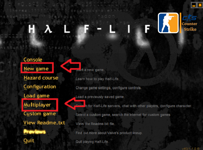 Chọn chế độ mà bạn muốn chơi