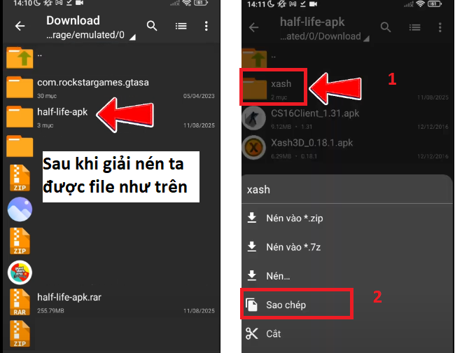 Sao chép file [xash]